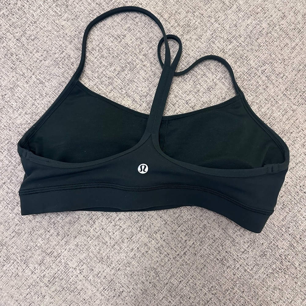 Lululemon Flow Y Bra in Legacy Green
